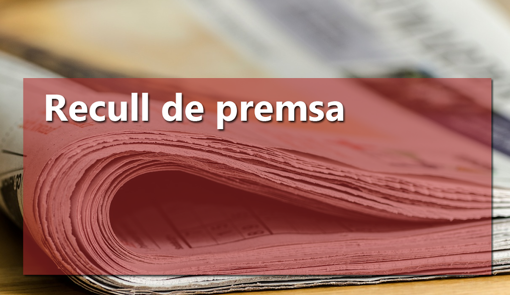 Recull d’articles de premsa relacionats en la XVIII Assemblea d’Història de la Ribera